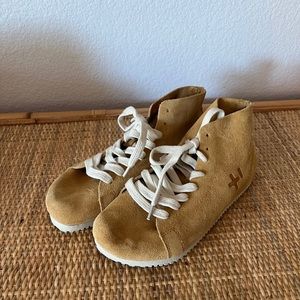 OTZ Shoes Pilgrim Genuine Suede Hightop Comfort Sneakers Tennis Shoes Minimalist